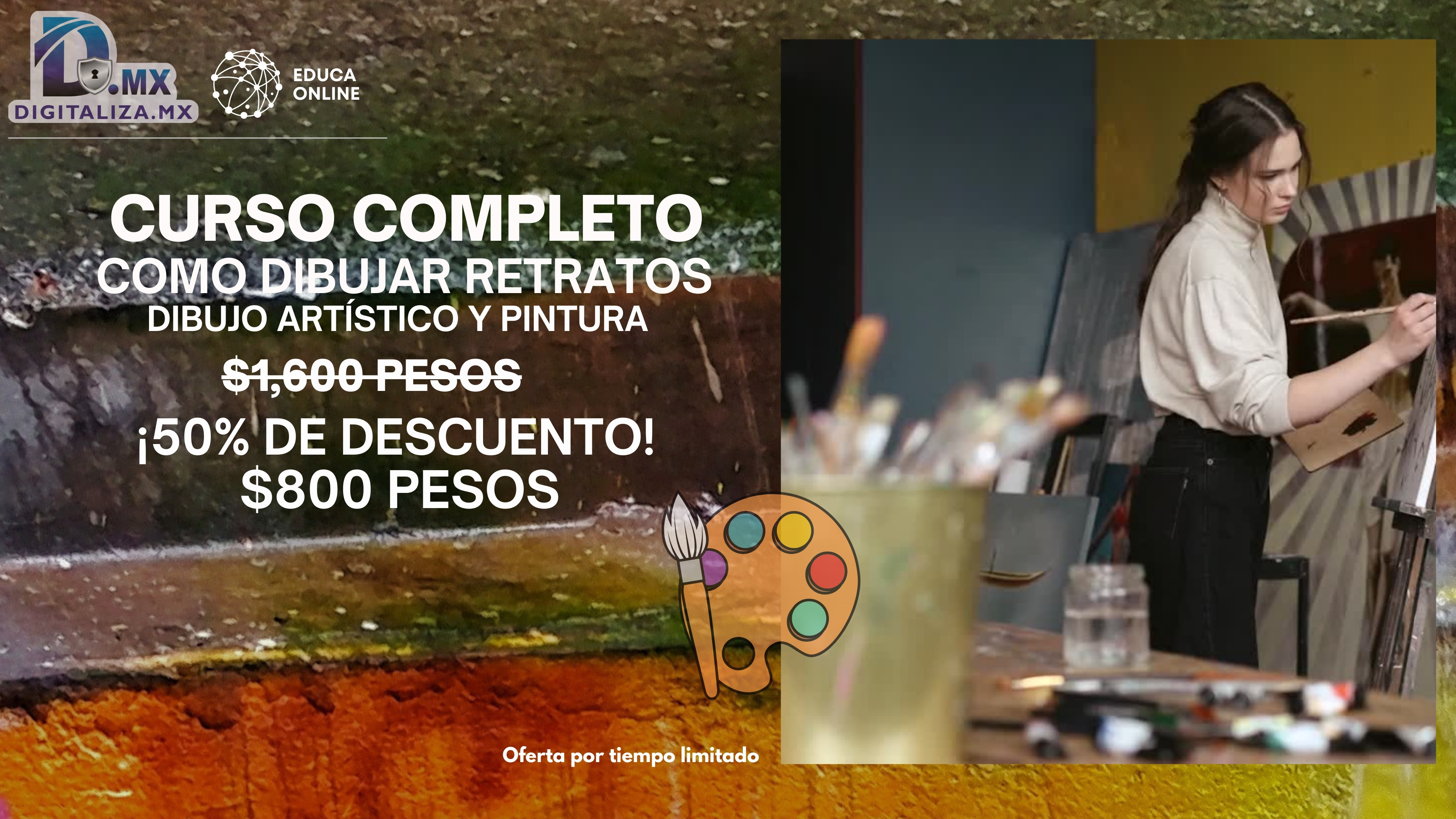 COMO DIBUJAR RETRATOS-DIBUJO ARTÍSTICO Y PINTURA