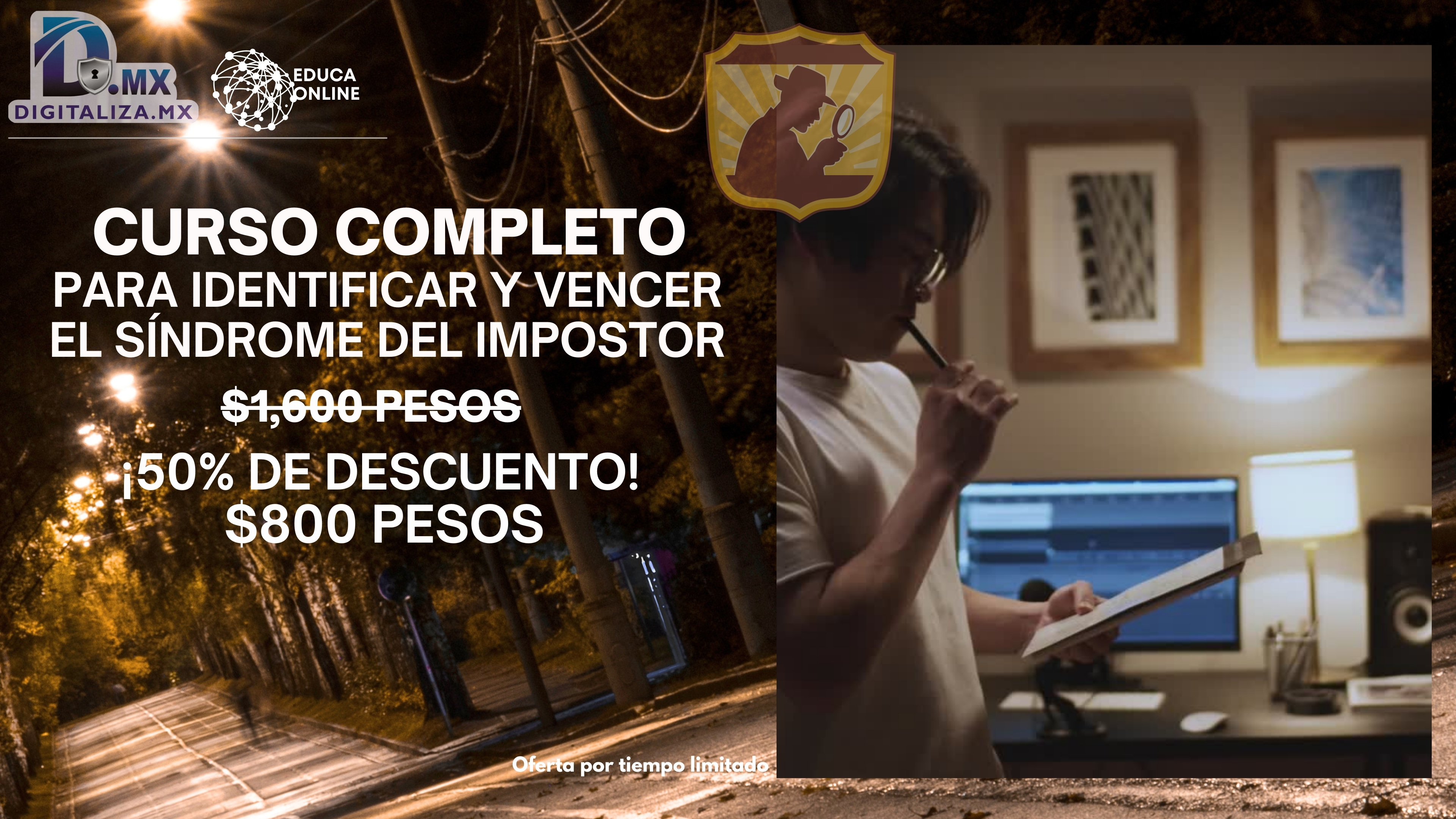 CURSO PARA IDENTIFICAR Y VENCER EL SÍNDROME DEL IMPOSTOR
