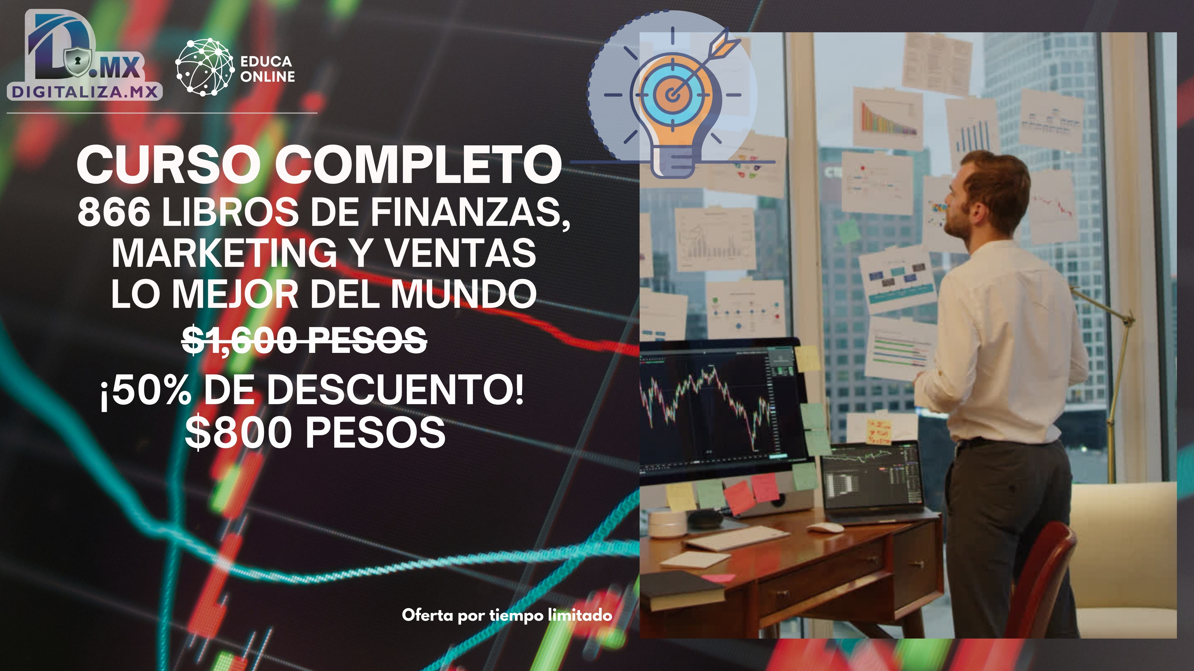 866 LIBROS DE FINANZAS MARKETING Y VENTAS LO MEJOR DEL MUNDO